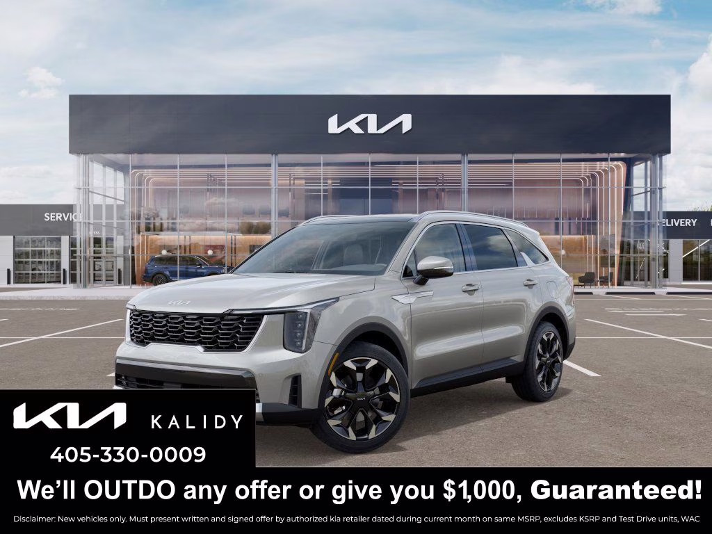 2026 Ivory Silver Kia Sorento EX FWD SUV