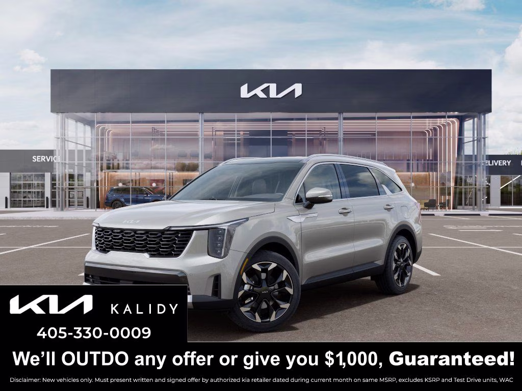 2026 Ivory Silver Kia Sorento EX FWD SUV