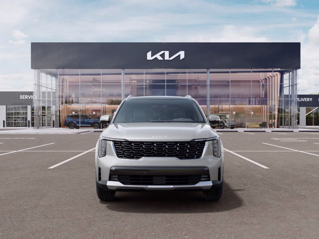 2026 Ivory Silver Kia Sorento EX FWD SUV