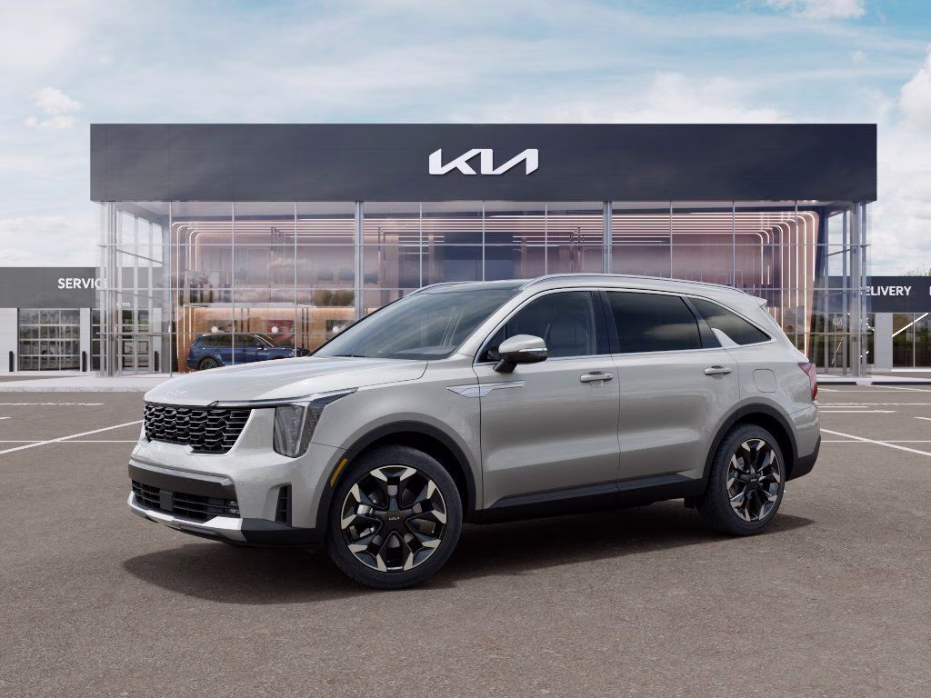 2026 Ivory Silver Kia Sorento EX FWD SUV