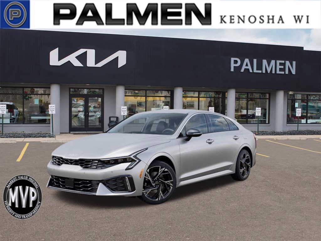 2026 Steel Matte Gray Kia K5 GT-Line FWD Sedan