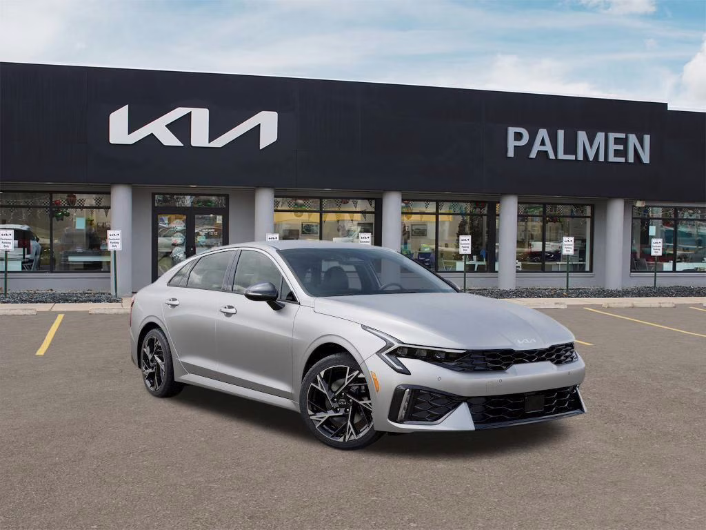 2026 Steel Matte Gray Kia K5 GT-Line FWD Sedan