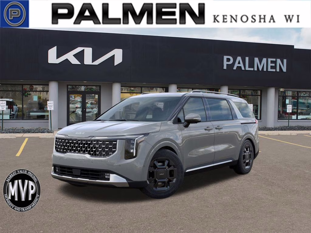 2026 Ceramic Silver Kia Carnival SX FWD Van