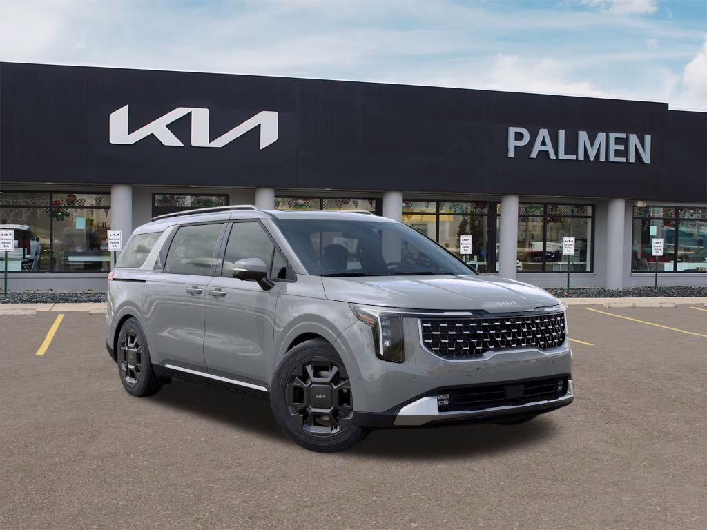 2026 Ceramic Silver Kia Carnival SX FWD Van