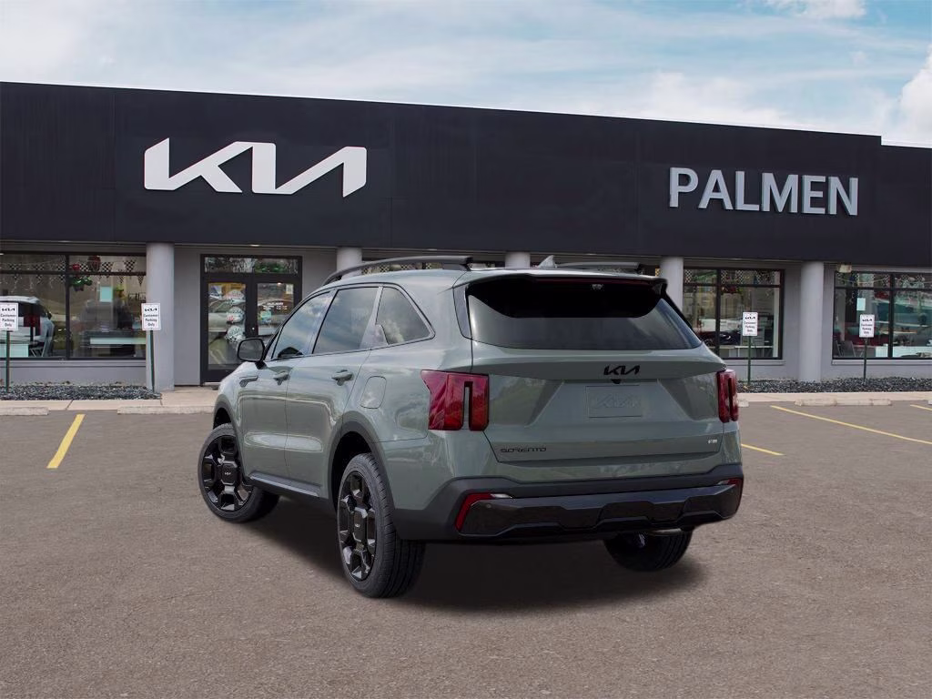 2026 Cityscape Green Kia Sorento Hybrid X-Line SX Prestige AWD SUV