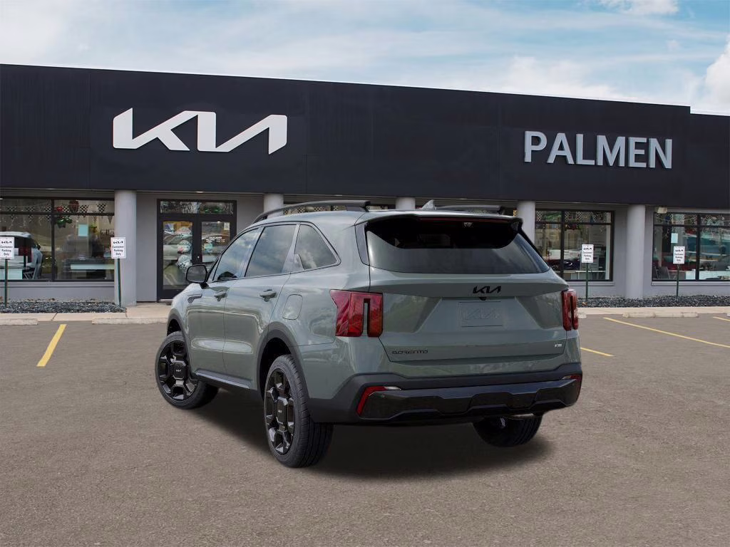 2026 Cityscape Green Kia Sorento Hybrid X-Line SX Prestige AWD SUV