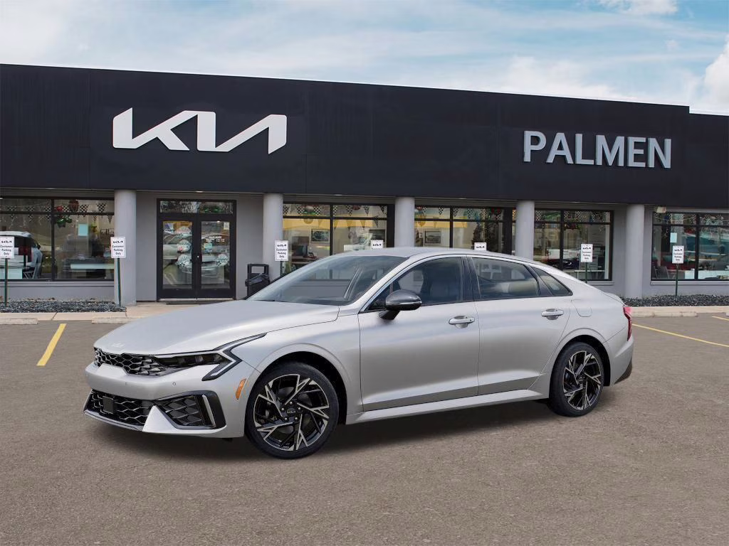 2026 Steel Matte Gray Kia K5 GT-Line FWD Sedan