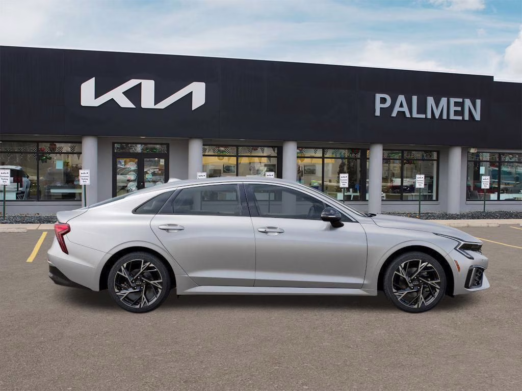 2026 Steel Matte Gray Kia K5 GT-Line FWD Sedan