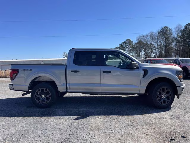 2026 Silver Metallic Ford F-150 STX 4X4 Truck