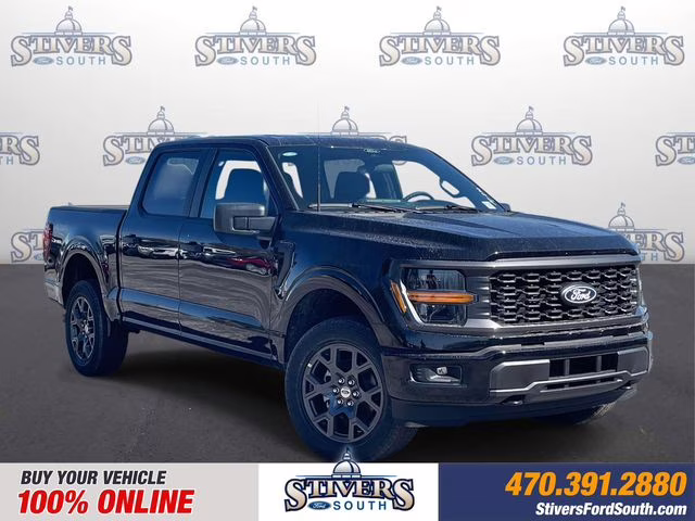 2026 Black Metallic Ford F-150 STX 4X4 Truck
