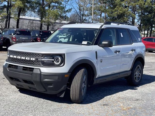 2026 White Metallic Ford Bronco Sport Big Bend 4X4 SUV