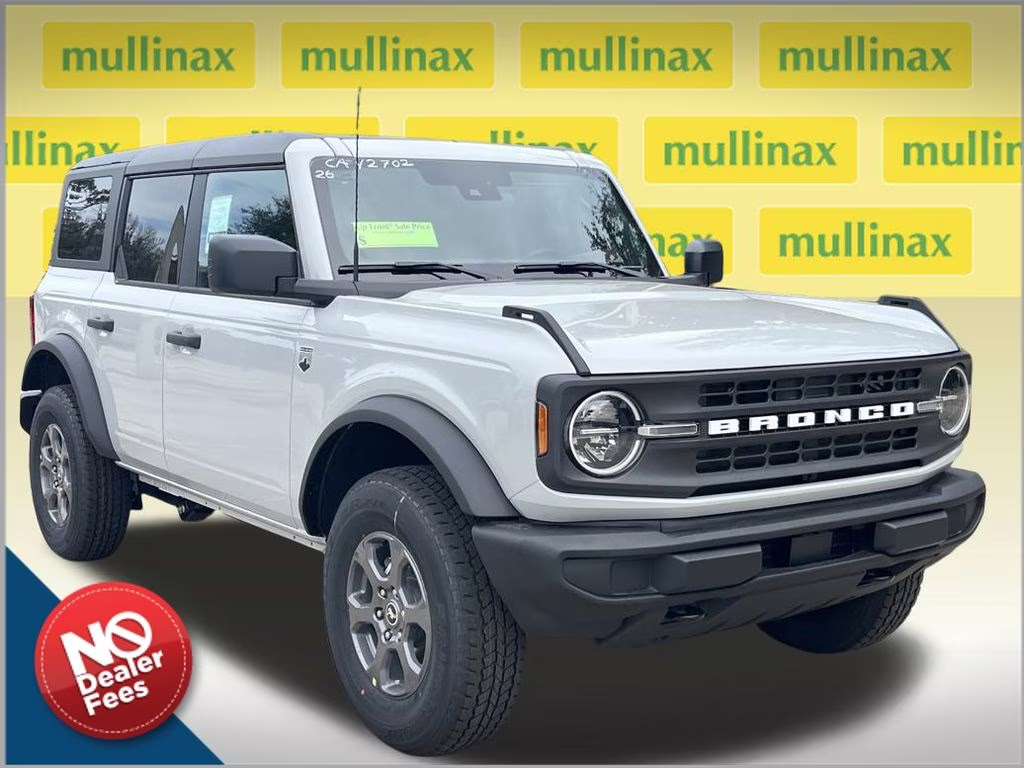 2026 Avalanche Gray Ford Bronco Big Bend 4X4 SUV