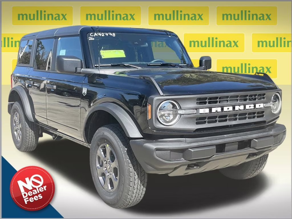 2026 Shadow Black Ford Bronco Big Bend 4X4 SUV