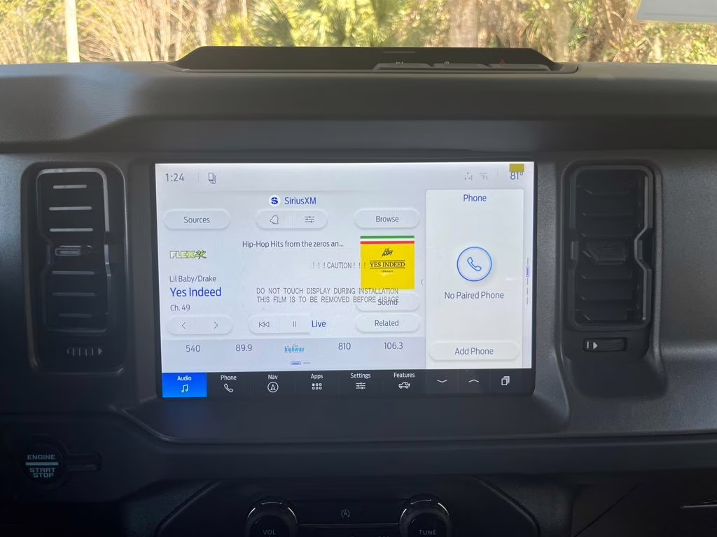 2026 Shadow Black Ford Bronco Big Bend 4X4 SUV