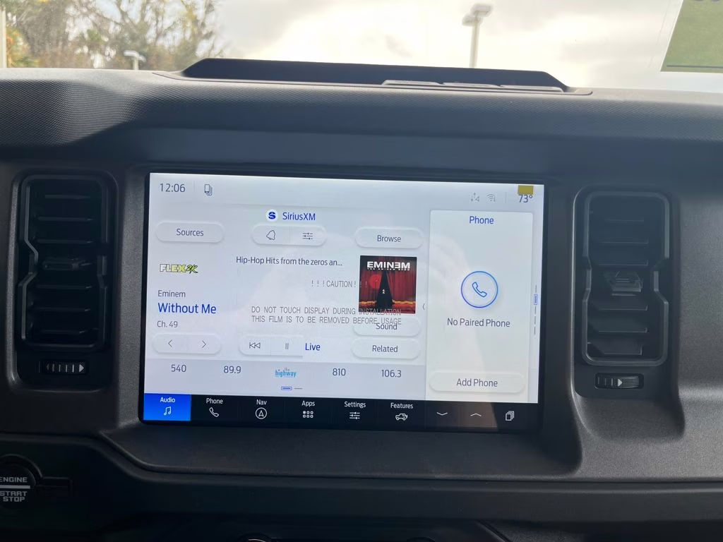 2026 Avalanche Gray Ford Bronco Big Bend 4X4 SUV