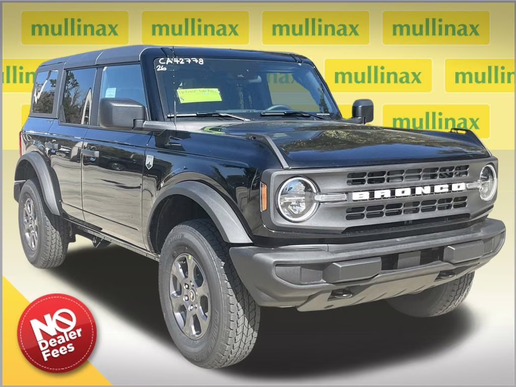 2026 Shadow Black Ford Bronco Big Bend 4X4 SUV