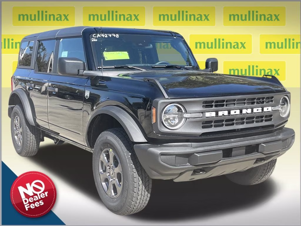 2026 Shadow Black Ford Bronco Big Bend 4X4 SUV