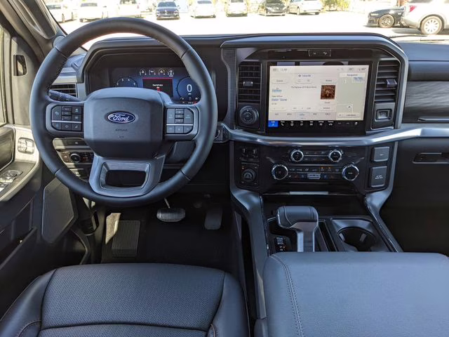 2025 Space White Metallic Ford F-150 Lariat 4X4 Truck