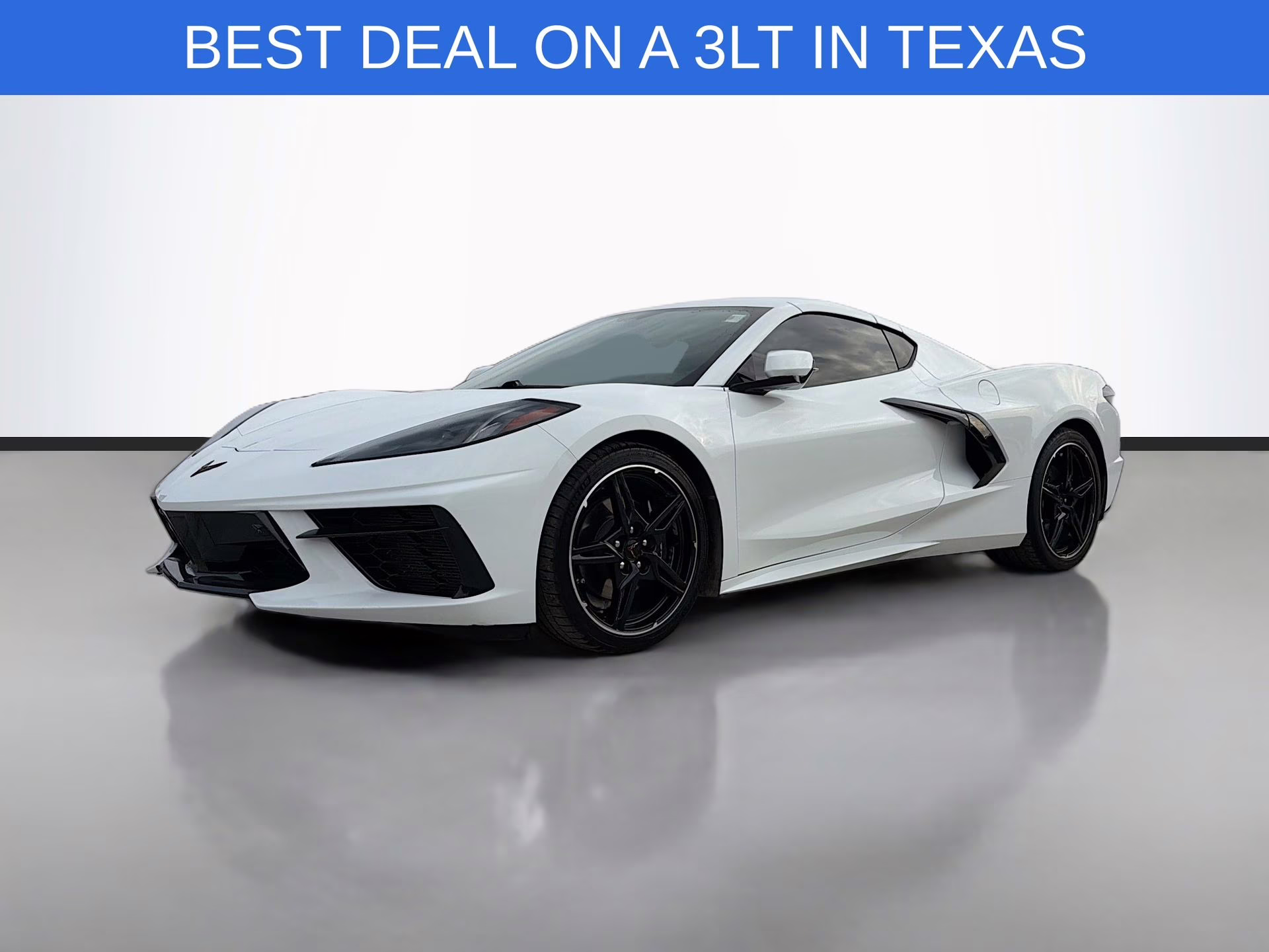 2020 Arctic White Chevrolet Corvette Stingray RWD Coupe