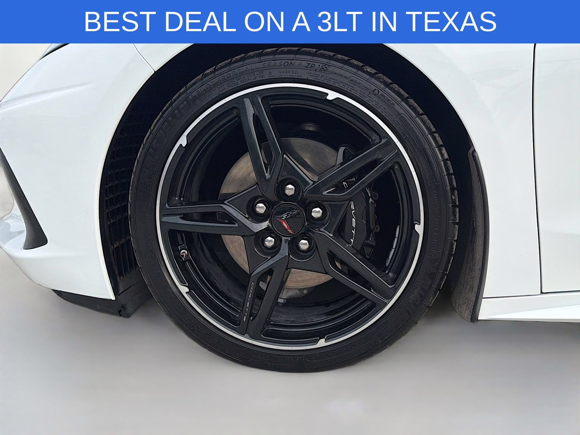 2020 Arctic White Chevrolet Corvette Stingray RWD Coupe