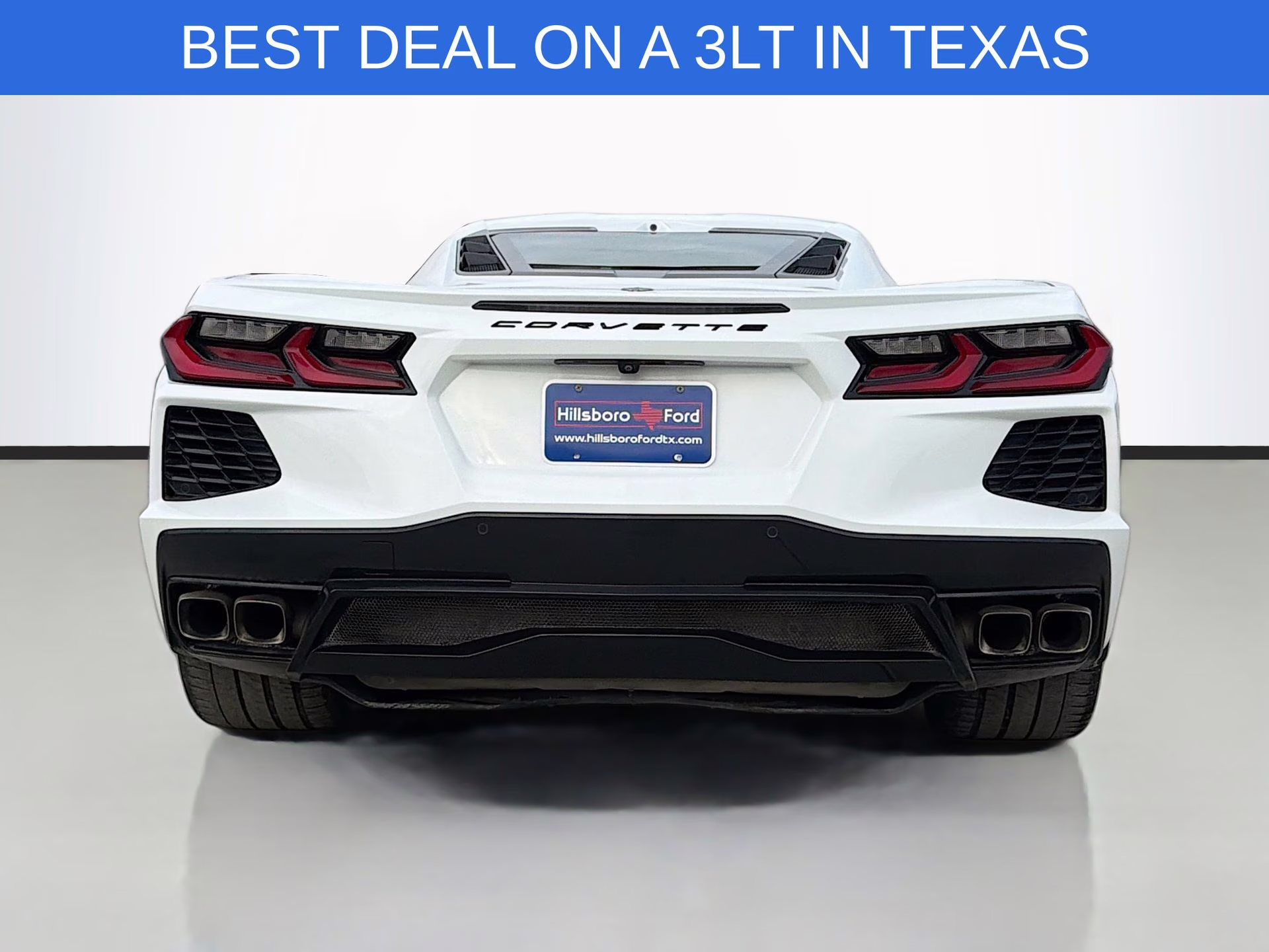 2020 Arctic White Chevrolet Corvette Stingray RWD Coupe