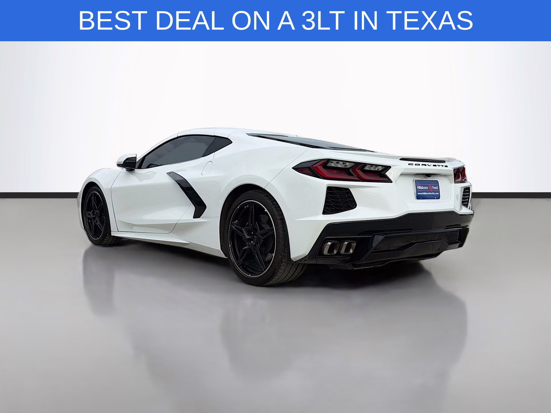 2020 Arctic White Chevrolet Corvette Stingray RWD Coupe