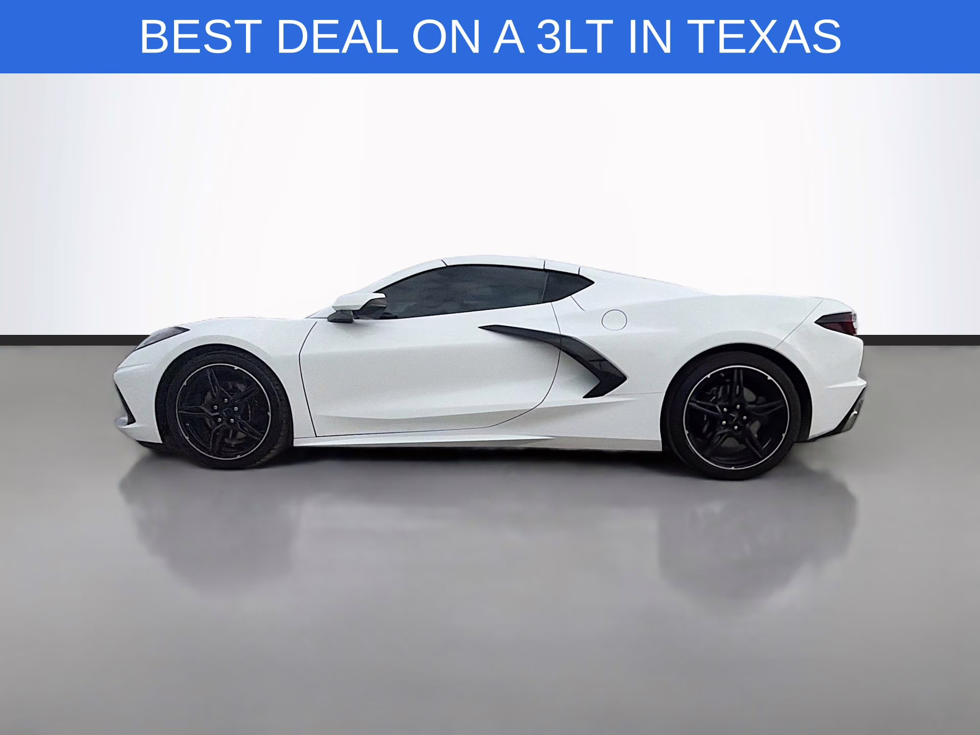 2020 Arctic White Chevrolet Corvette Stingray RWD Coupe