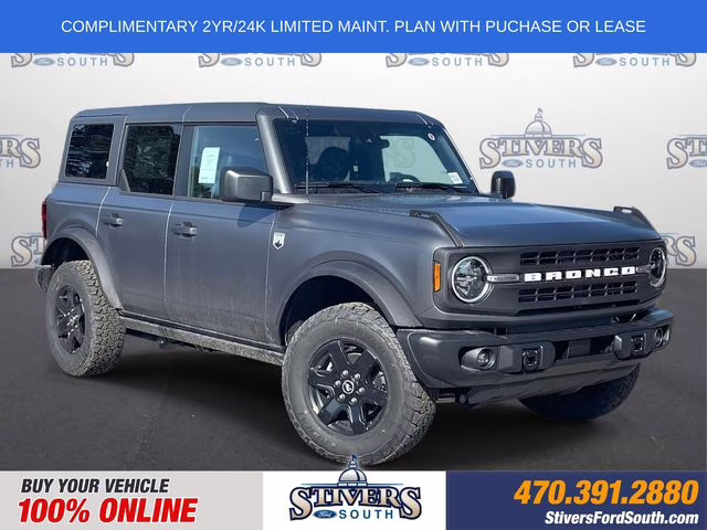 2025 Gray Metallic Ford Bronco Big Bend 4X4 SUV