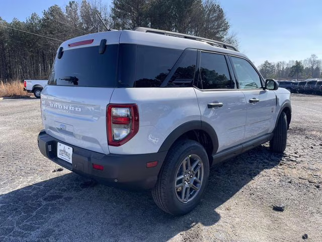 2026 White Metallic Ford Bronco Sport Big Bend 4X4 SUV