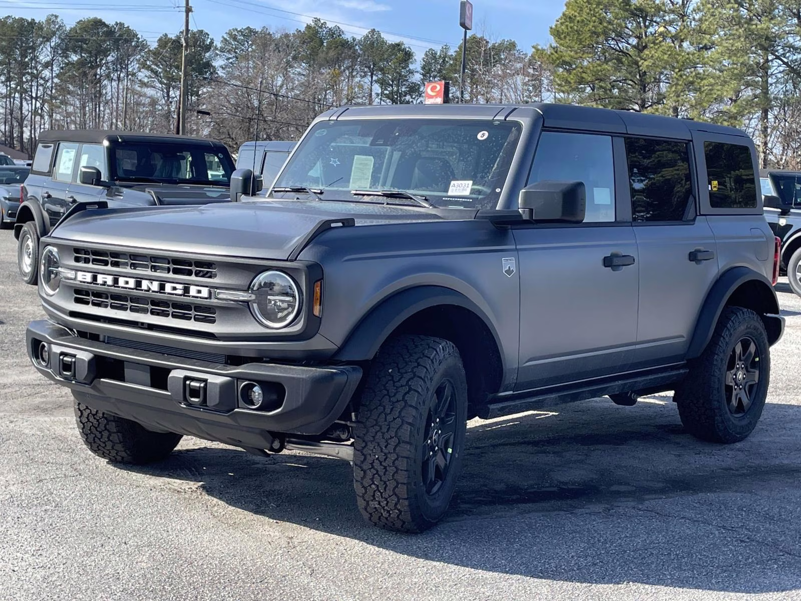 2025 Gray Metallic Ford Bronco Big Bend 4X4 SUV