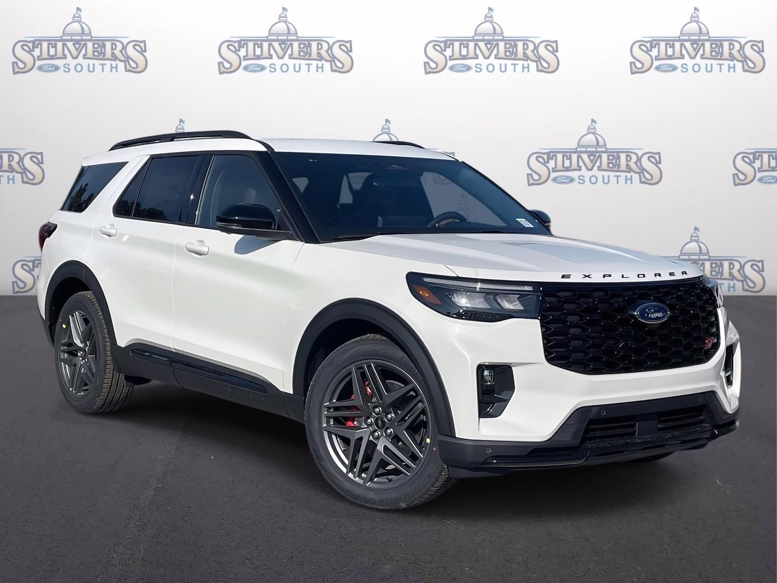 2026 White Metallic Ford Explorer ST 4X4 SUV