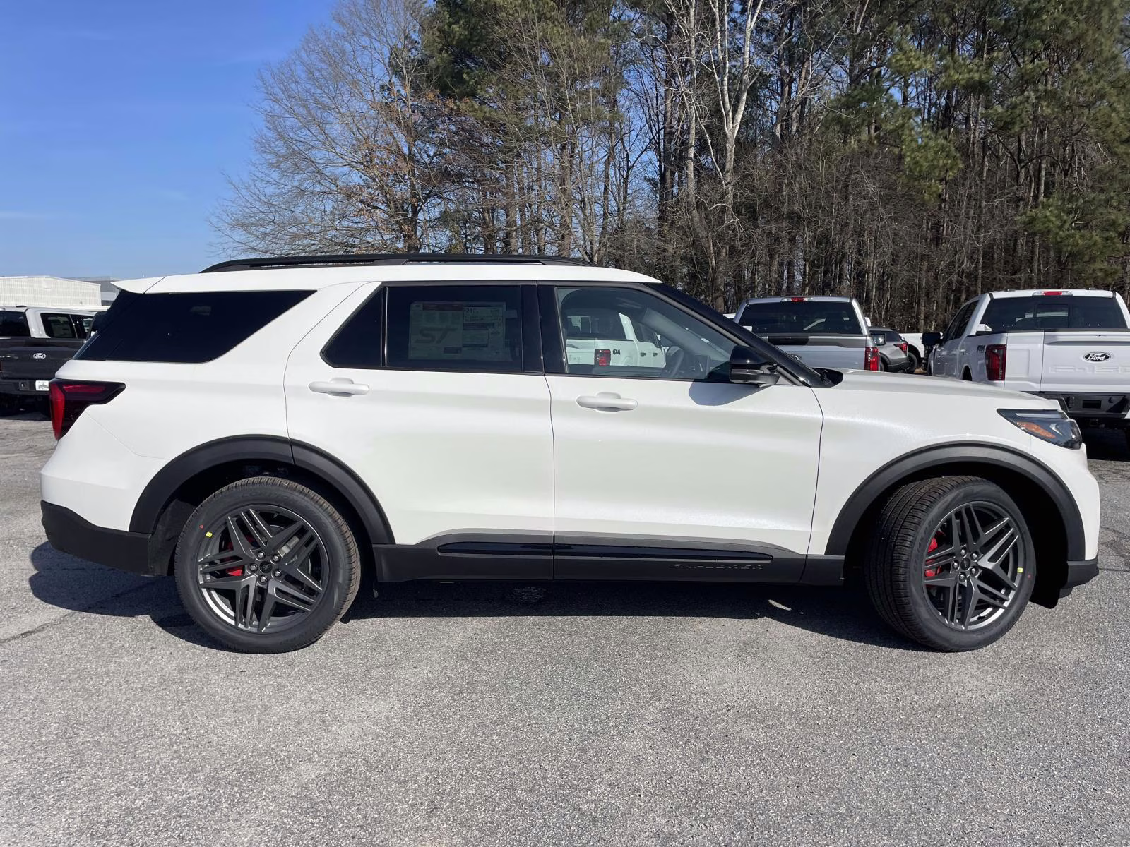 2026 White Metallic Ford Explorer ST 4X4 SUV