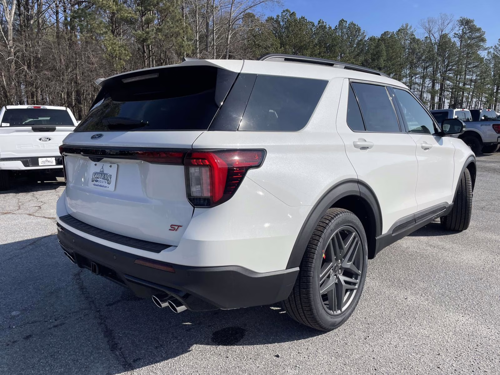 2026 White Metallic Ford Explorer ST 4X4 SUV