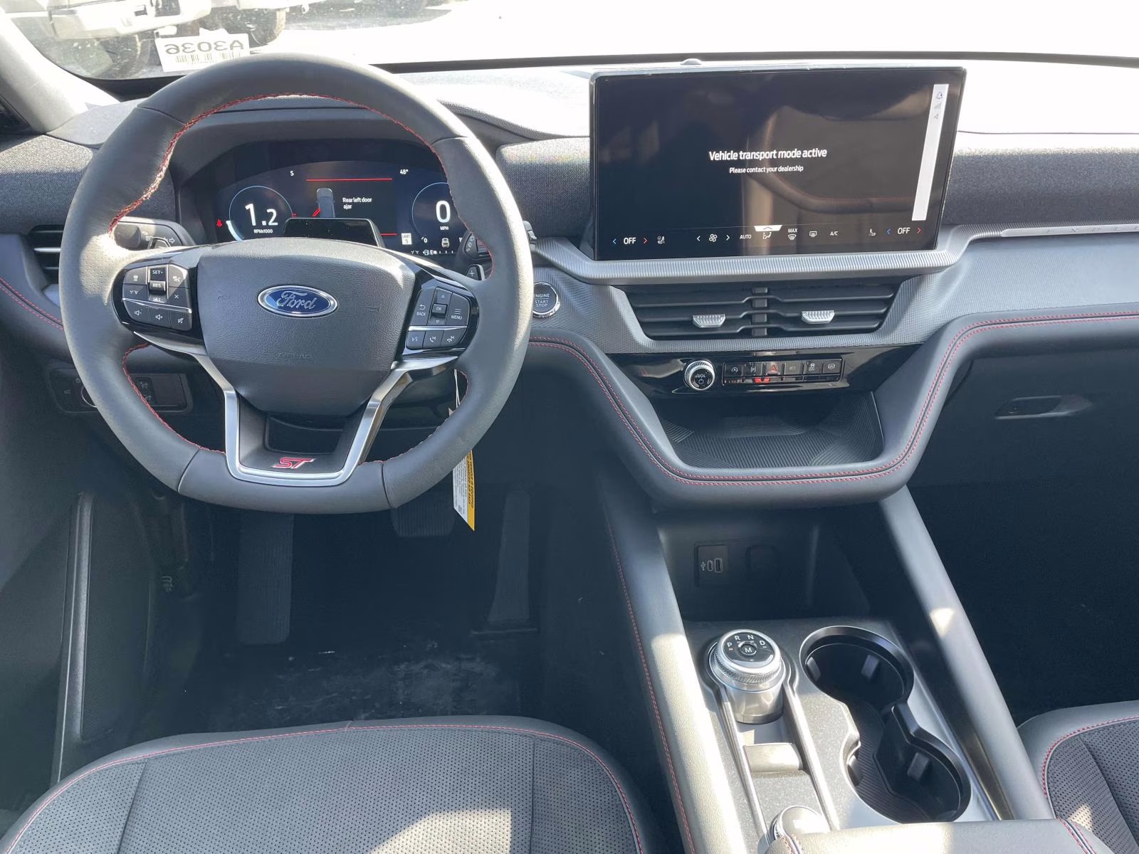 2026 White Metallic Ford Explorer ST 4X4 SUV