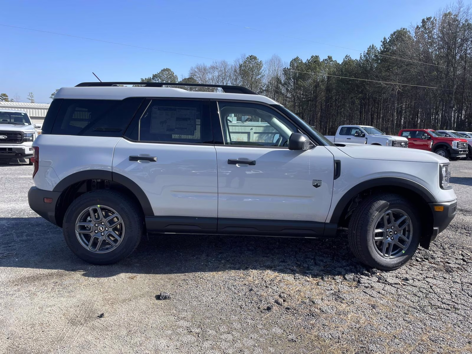 2026 White Metallic Ford Bronco Sport Big Bend 4X4 SUV