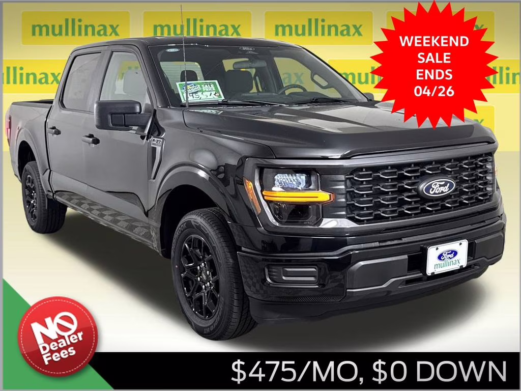 2026 Agate Black Metallic Ford F-150 STX RWD Truck