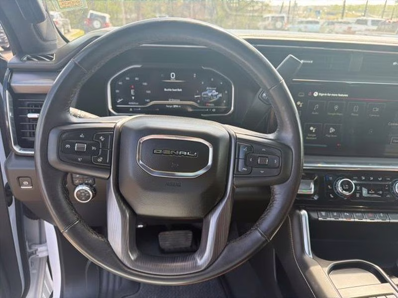 2025 White Frost Tricoat GMC Sierra Denali Ultimate 4X4 Truck