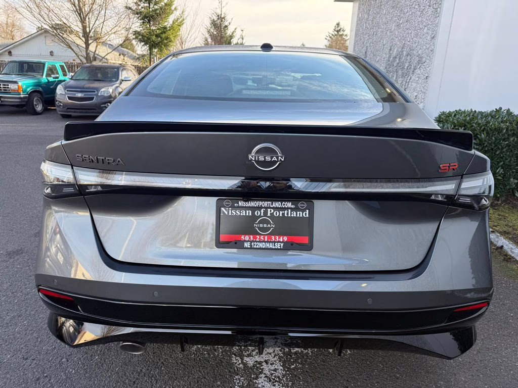 2026 Gun Metallic Nissan Sentra SR FWD Sedan