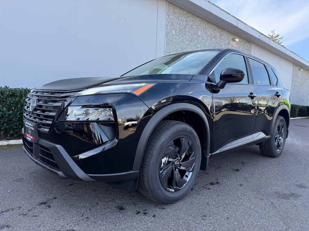 2026 Super Black Nissan Rogue SV AWD SUV