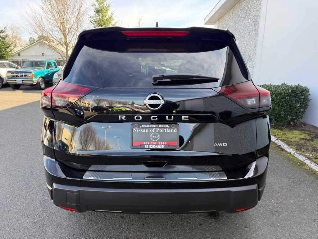 2026 Super Black Nissan Rogue SV AWD SUV