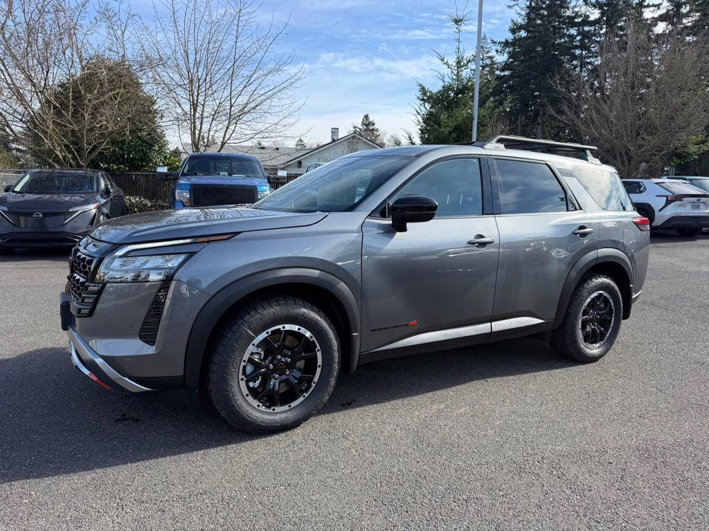 2026 Gun Metallic Nissan Pathfinder Rock Creek 4X4 SUV