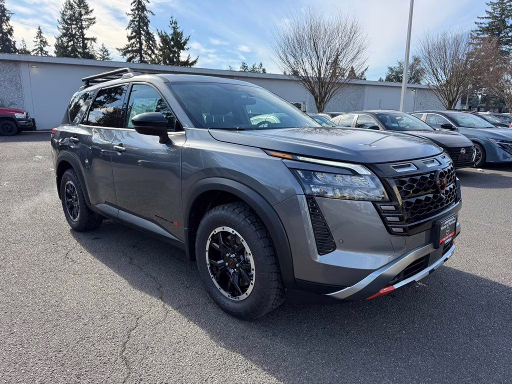 2026 Gun Metallic Nissan Pathfinder Rock Creek 4X4 SUV