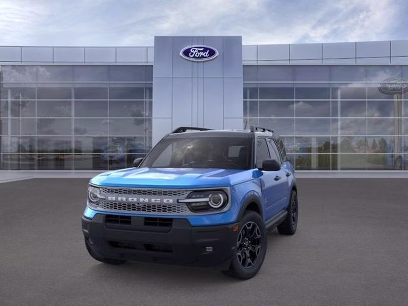 2026 Velocity Blue Metallic Ford Bronco Sport Outer Banks 4X4 Crossover