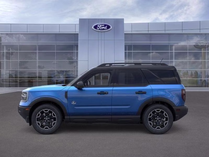 2026 Velocity Blue Metallic Ford Bronco Sport Outer Banks 4X4 Crossover