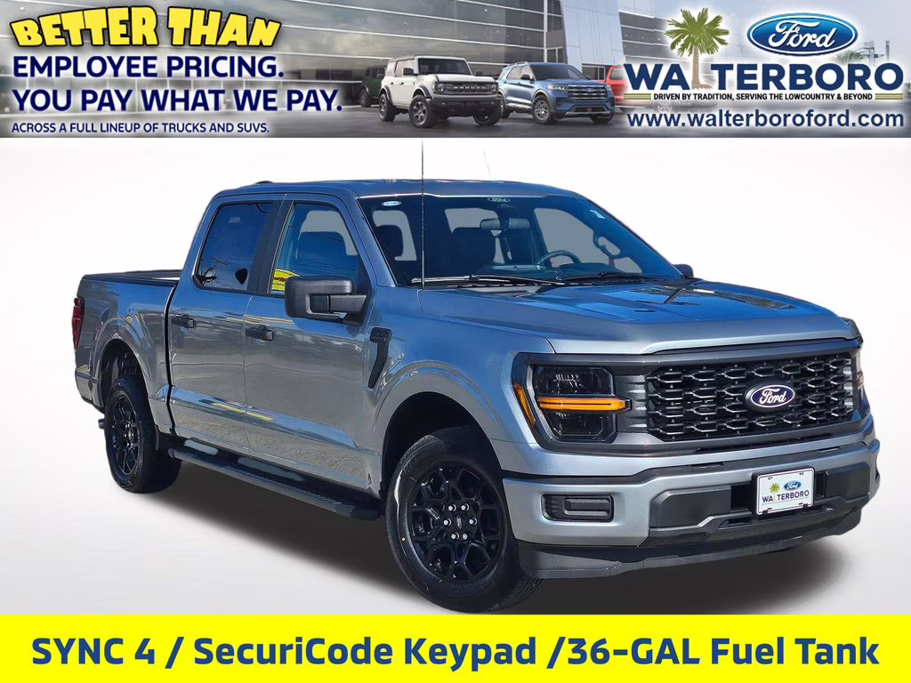 2026 Iconic Silver Metallic Ford F-150 STX RWD Truck
