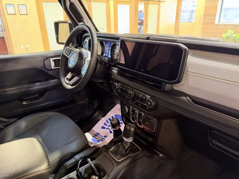 2024 Black Jeep Wrangler 4 Door Sahara Sport Utility 4D 4X4