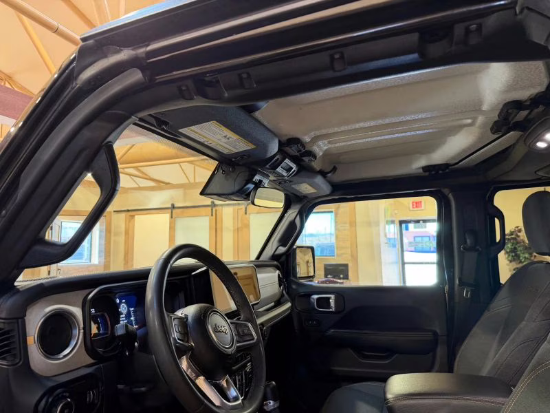 2024 Black Jeep Wrangler 4 Door Sahara Sport Utility 4D 4X4