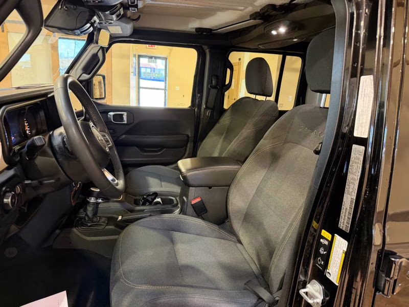 2024 Black Jeep Wrangler 4 Door Sahara Sport Utility 4D 4X4