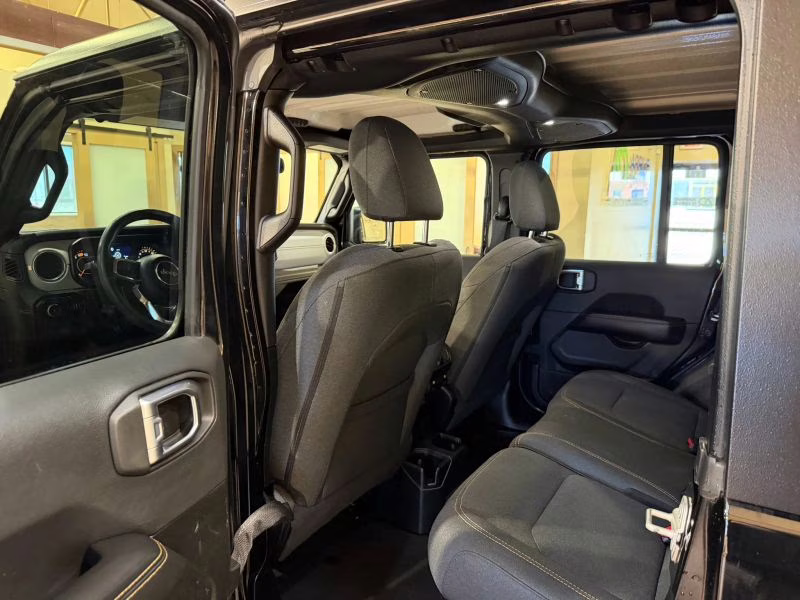 2024 Black Jeep Wrangler 4 Door Sahara Sport Utility 4D 4X4