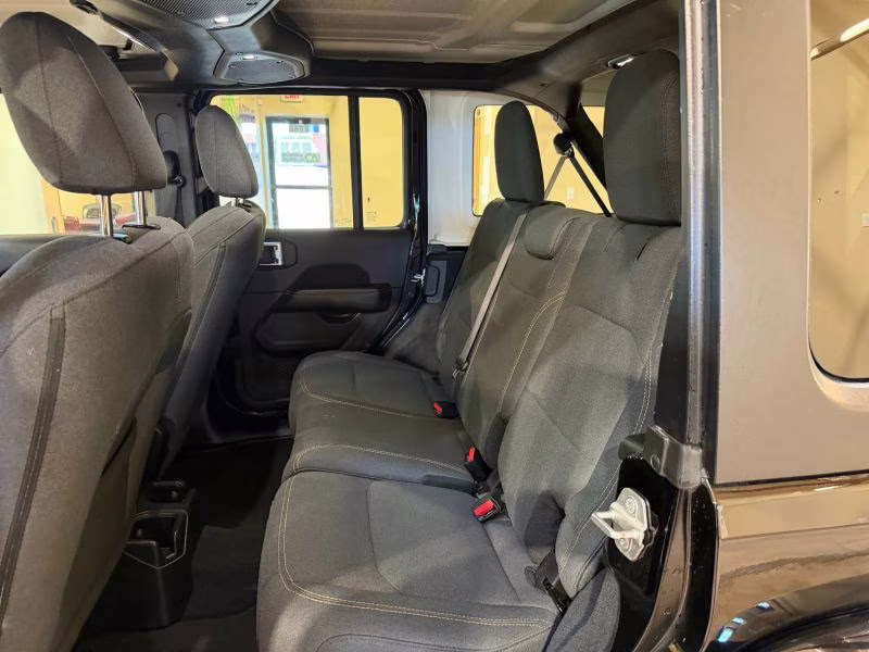 2024 Black Jeep Wrangler 4 Door Sahara Sport Utility 4D 4X4